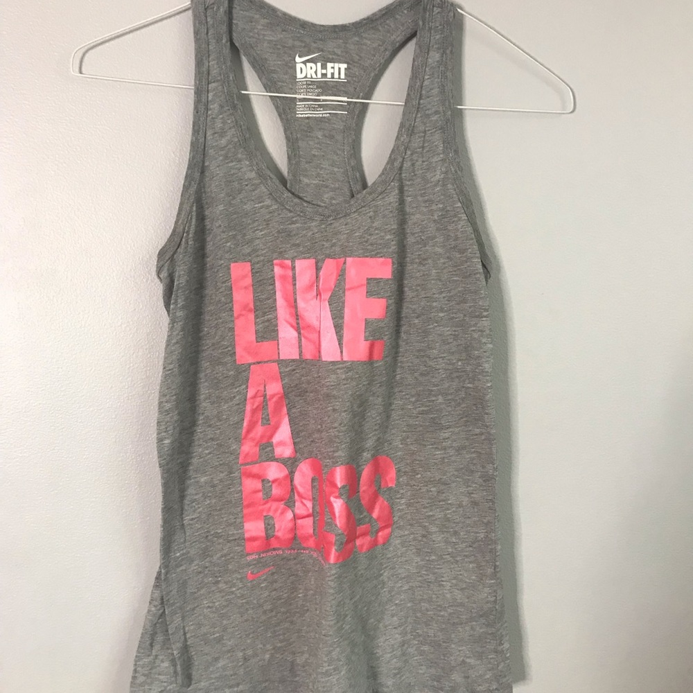 Nike Grey Tank Top